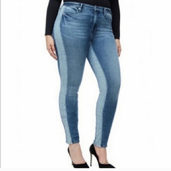 Good American Denim - Good American Two Tone Jeans